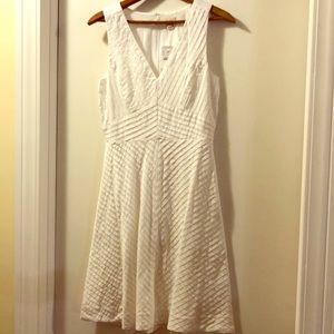 White jcrew dress!